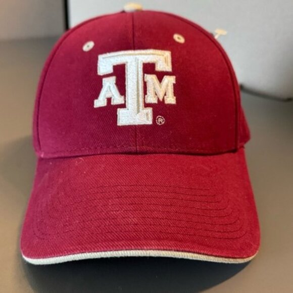 Texas A&M Aggies Hat - NCAA Licensed NWT OSFM Adjustable SEC - Picture 2 of 9